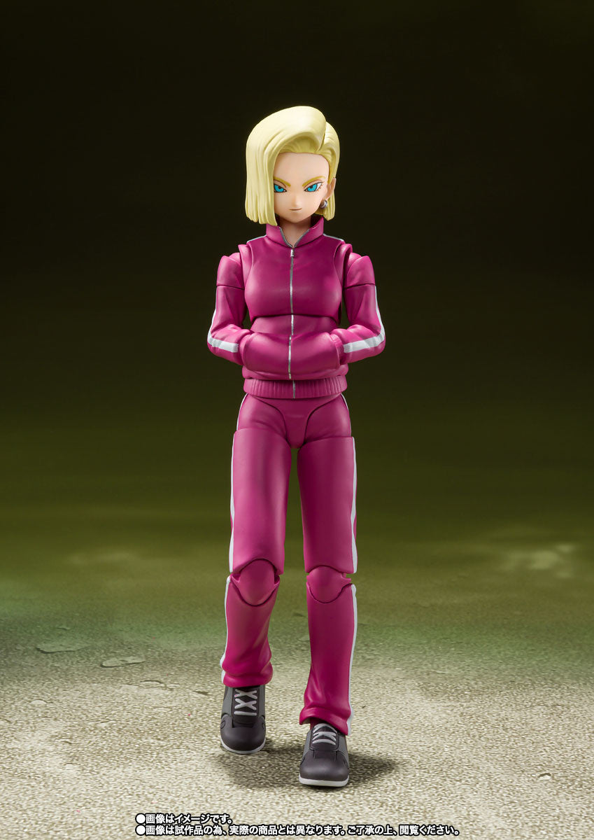 Dragon Ball Super S.H.Figuarts Android 18 Universe Survival Saga Figur –  Figure Start