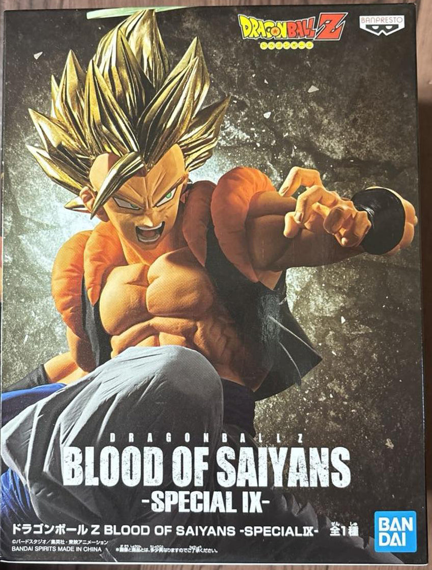 Dragon Ball Z Banpresto Blood of Saiyans Special Ⅸ Gogeta SSJ Figure Buy