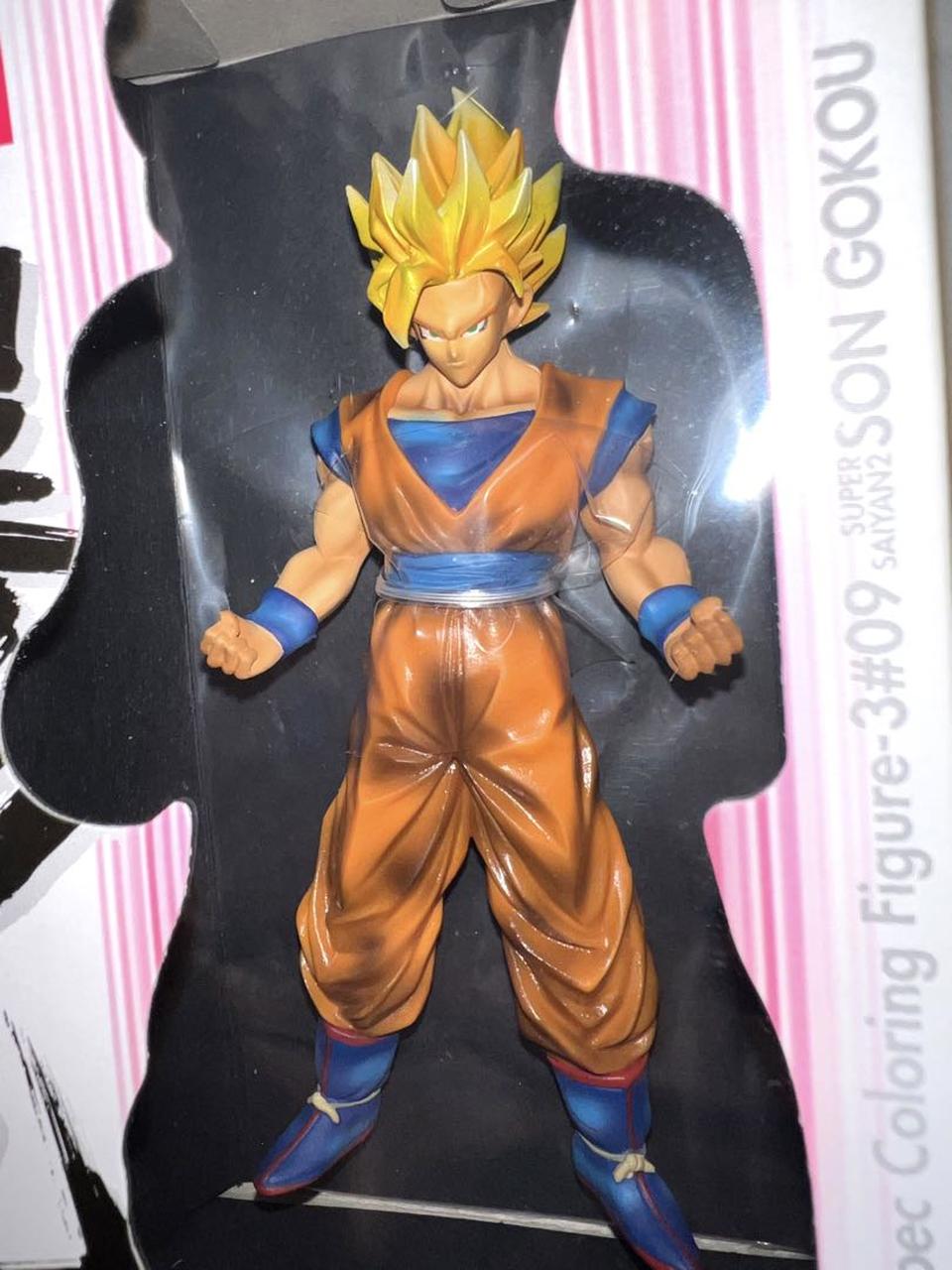 Dragon Ball Z HSCF 09 Goku Super Saiyan 2 Highspec Coloring Figure Buy –  Figure Start