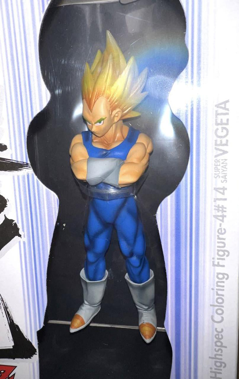 Dragon Ball Z Banpresto HSCF 14 Super Saiyan Vegeta Highspec Coloring Figure