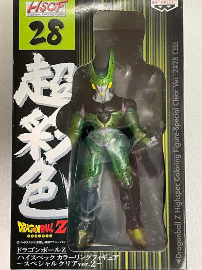 Dragon Ball Z Banpresto HSCF 28 Cell Highspec Coloring Figure Special Clear Ver. Buy