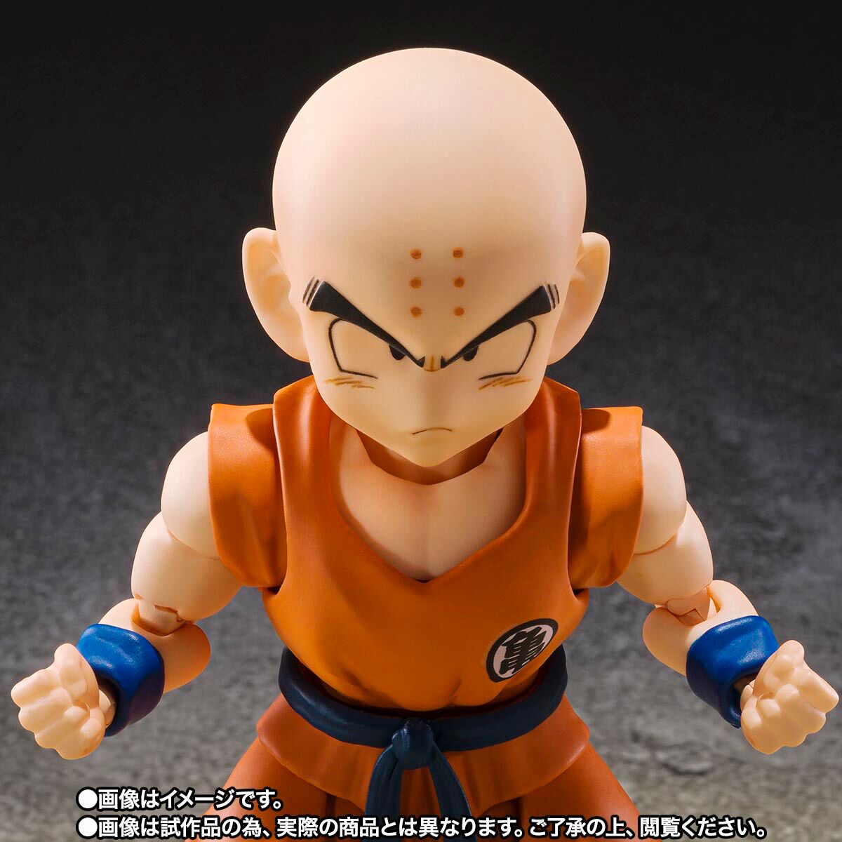 Dragon Ball Z S.H.Figuarts Krillin Goku's Old Friend Figure for Sale