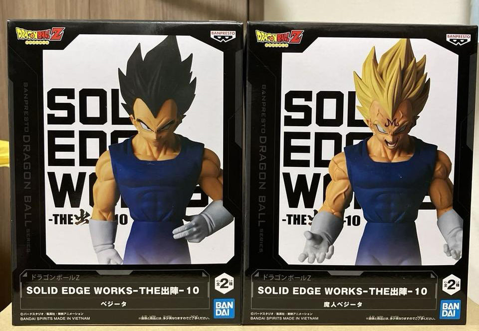 Dragon Ball Z Solid Edge Works Vol.10 Majin Vegeta Figure Banpresto for Sale