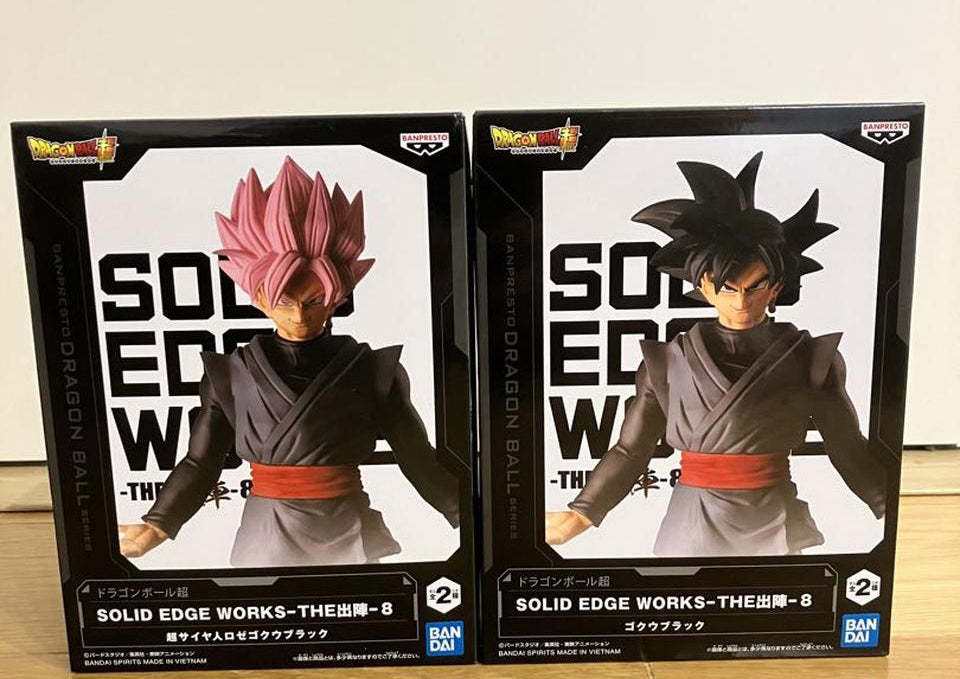 Dragon Ball Super Solid Edge Works The Departure Vol.8 Goku Black Figure Banpresto for Sale