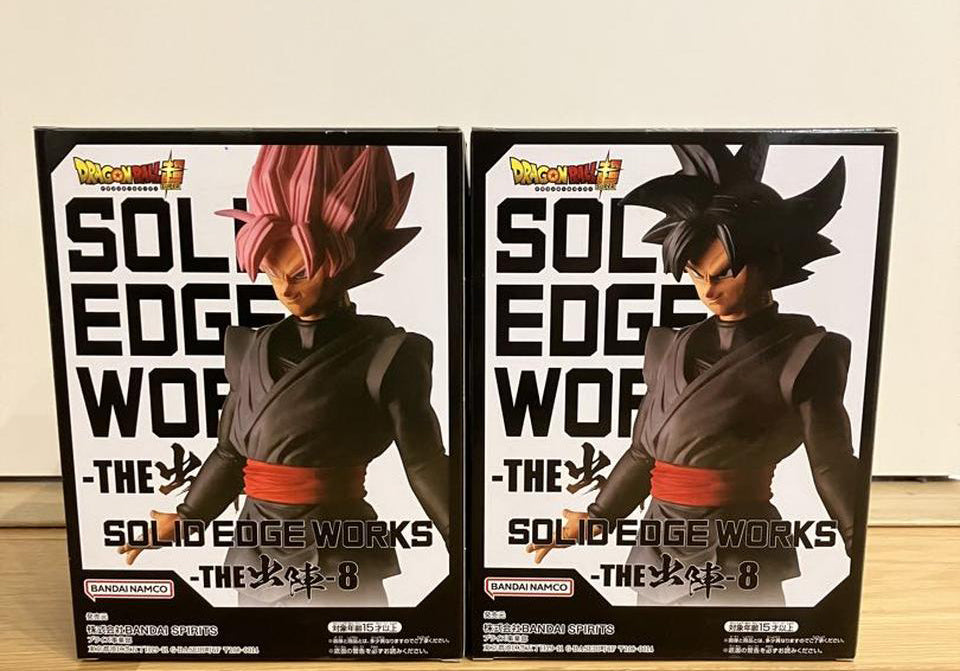Dragon Ball Super Solid Edge Works Vol.8 Goku Black Figure Banpresto for Sale