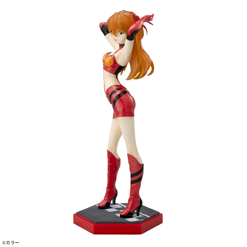 Evangelion Racing Luminasta Asuka Figure PIT WALK for Sale