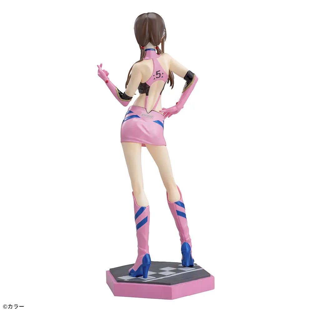 Evangelion Racing Luminasta Makinami Figure PIT WALK for Sale