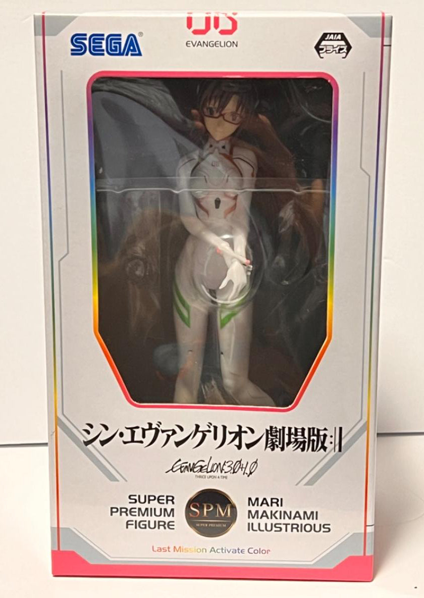 Evangelion Super Premium Figure Makinami Last Mission Activate Color Buy