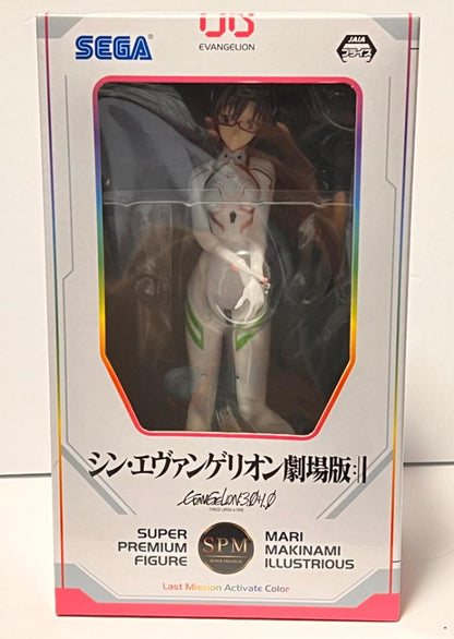 Evangelion Super Premium Figure Makinami Last Mission Activate Color Buy