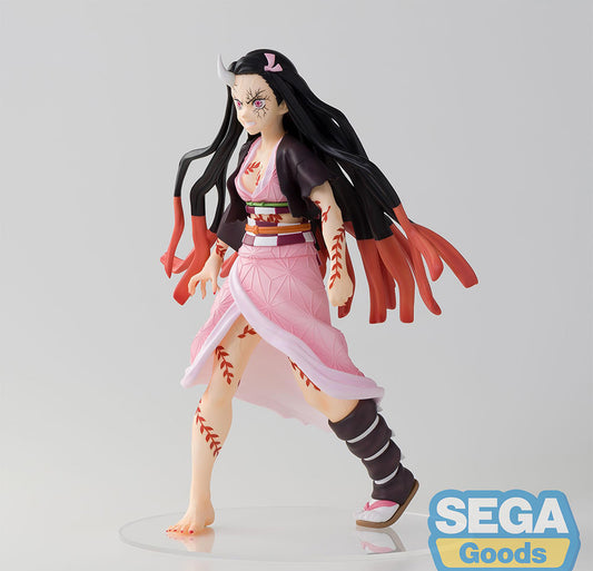 SEGA Demon Slayer FiGURiZMα Nezuko Kamado Figure Demon Form Advancing for Sale