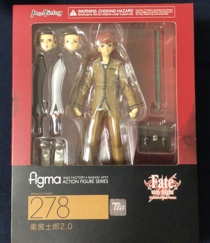 Fate/Stay Night Unlimited Blade Works Figma 278 Shirou Emiya 2.0 Figure Buy
