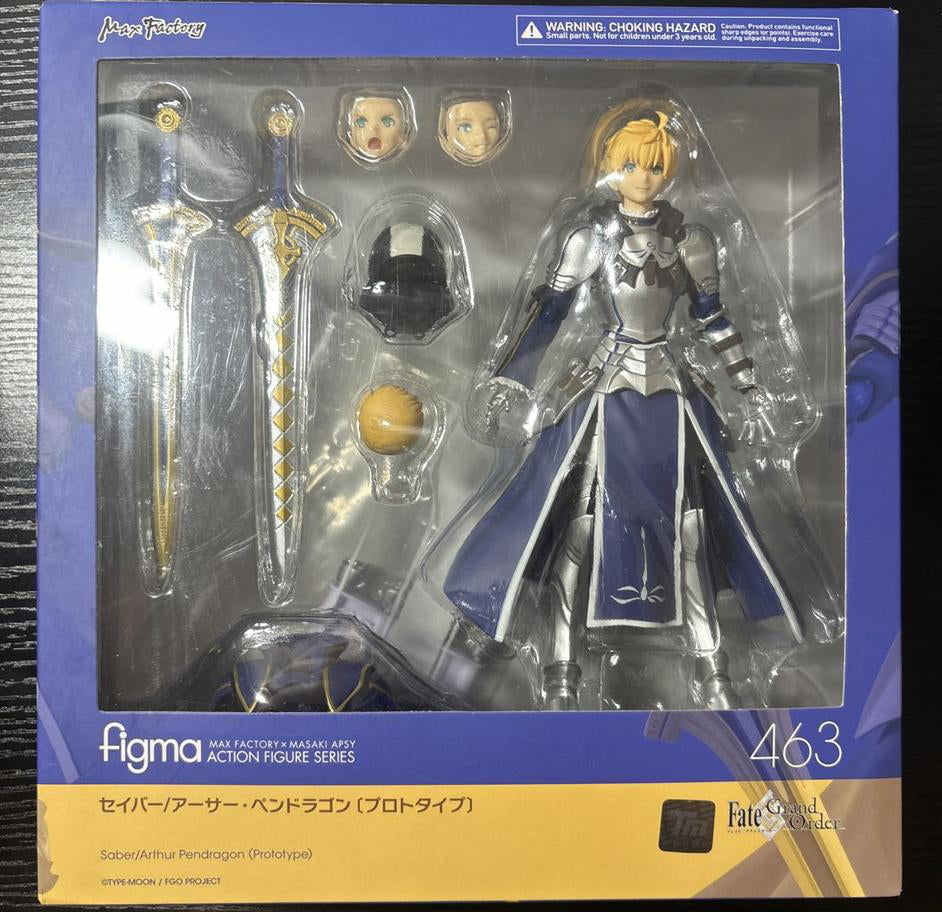 Fate/Grand Order Figma 463 Arthur Pendragon Saber Prototype Figure Buy