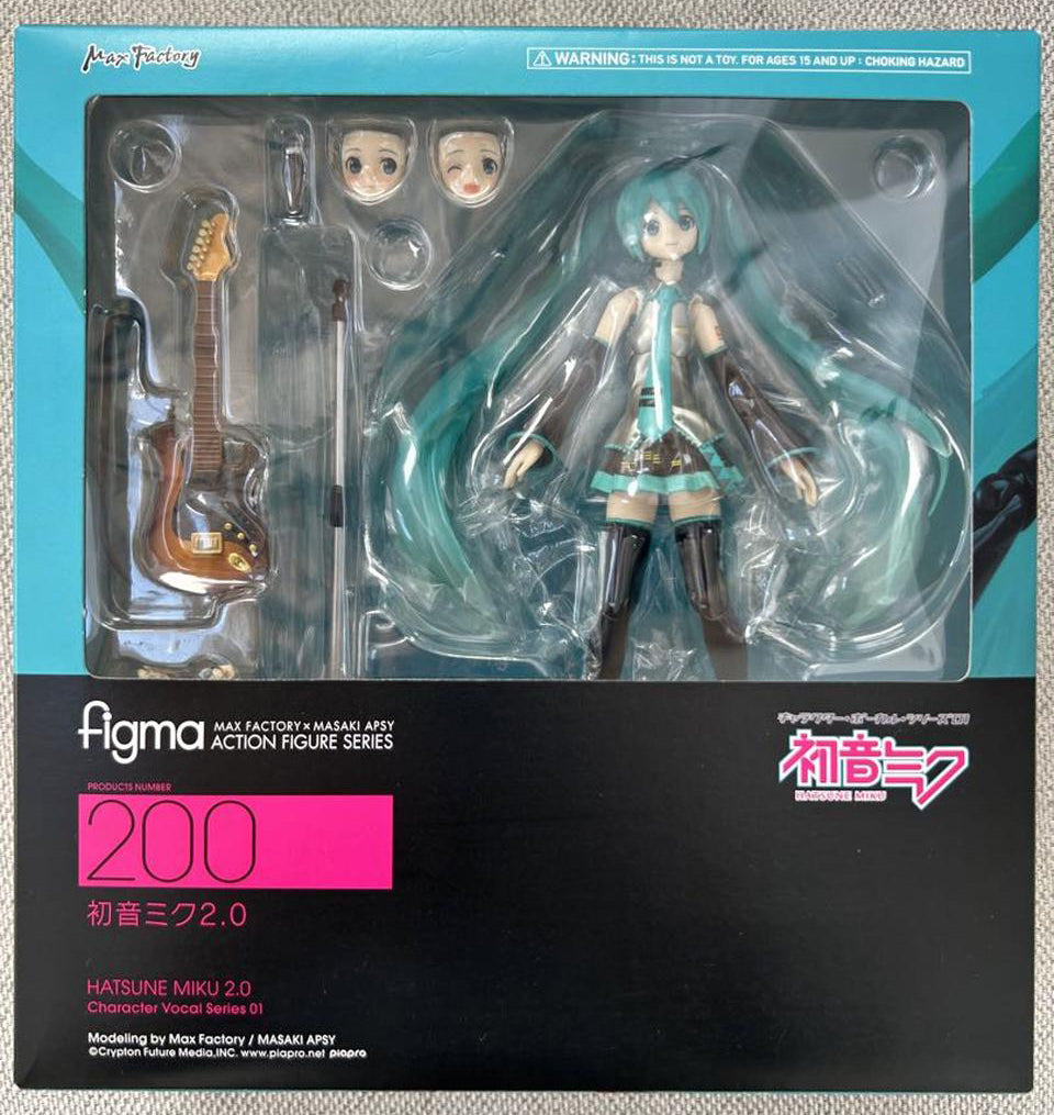 figma Character Vocal Series 01 Hatsune Miku Hatsune Miku 2.0 (non-scale ABS & PVC painted action figure) (japan import figma Character Vocal Series 01 Hatsune Miku Hatsune Miku 2.0 (non-scale ABS & PVC painted action figure) (japan import