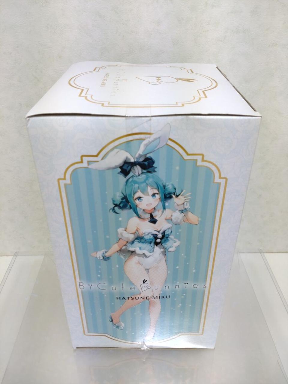 Miku BiCute Bunnies Figure White Rabbit Ver. FuRyu Hatsune Miku for Sale