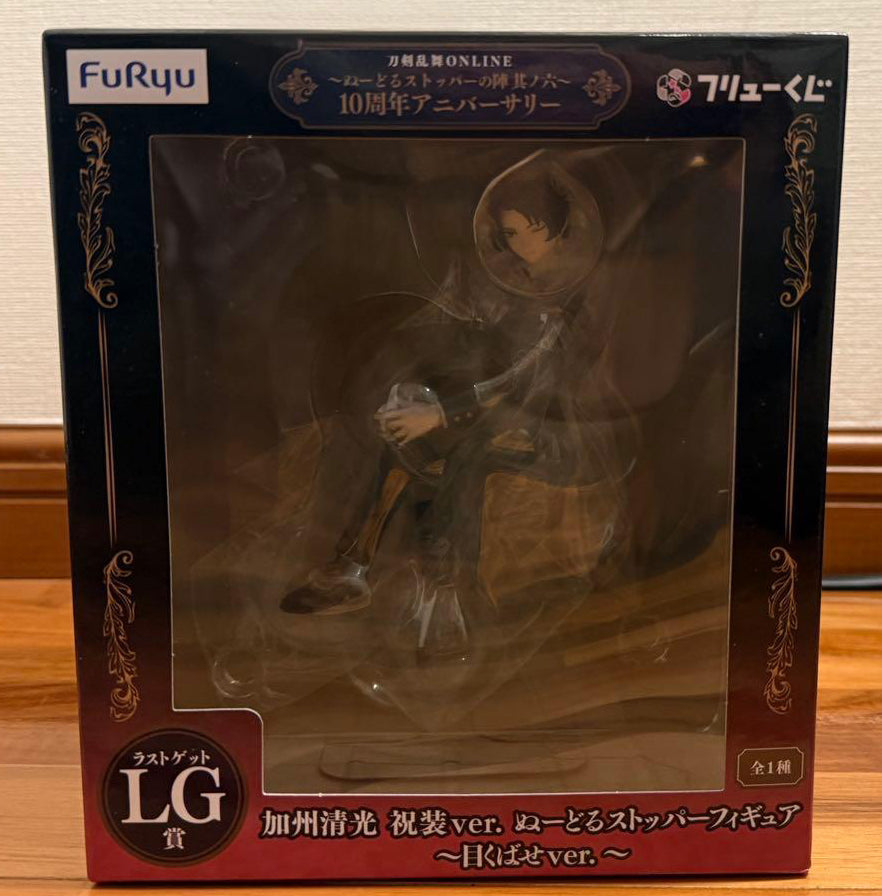 FuRyu Kuji Touken Ranbu Online 10th Anniversary Noodle Stopper Figure Kashuu Kiyomitsu Celebration Outfit Ver. LG Prize Buy