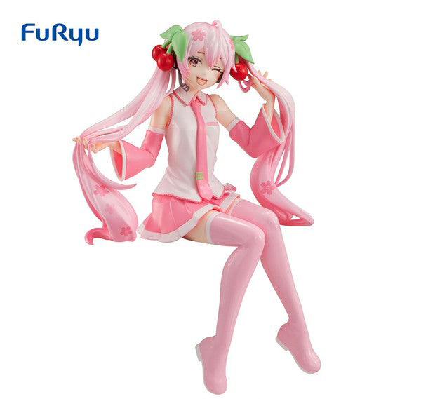 FuRyu Sakura Miku Noodle Stopper Figure Wink ver.