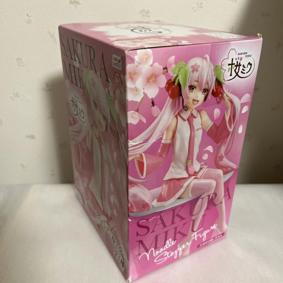 Sakura Miku Noodle Stopper Figure FuRyu for Sale