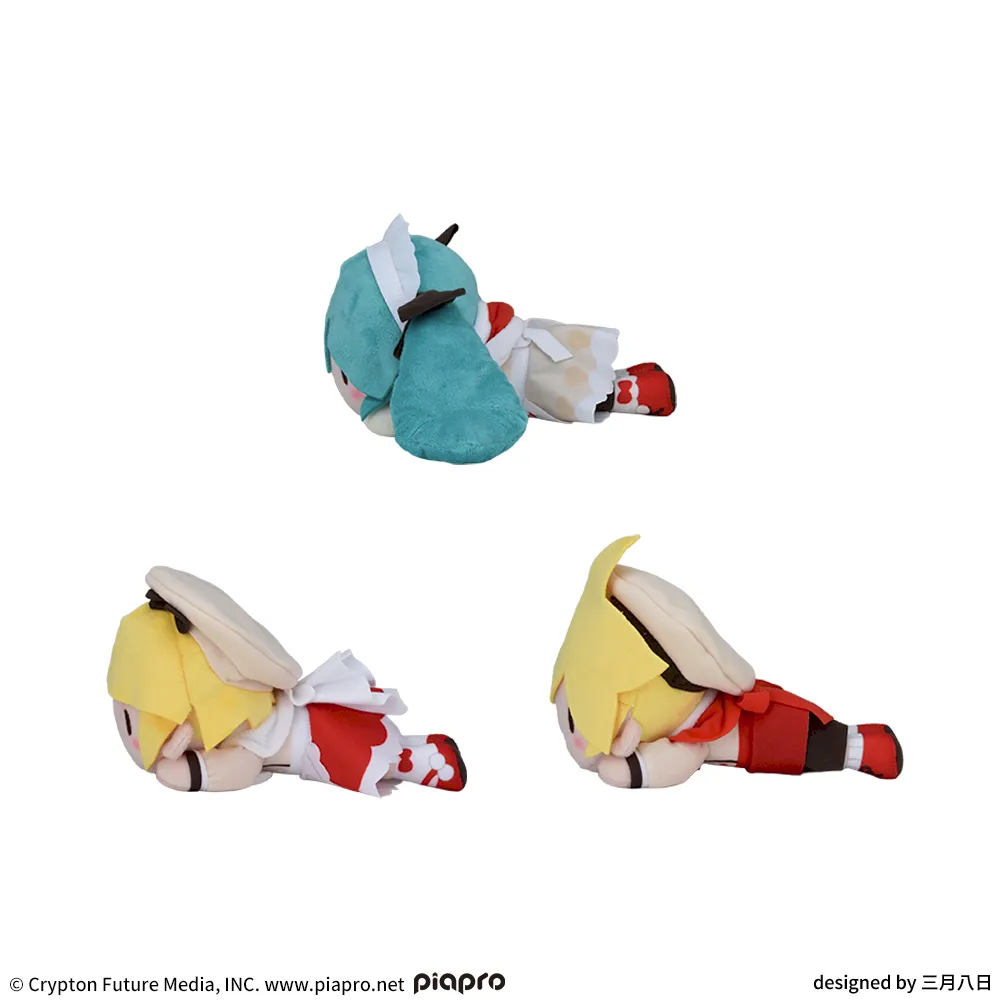 Fuwa Petit NESOBERI (Lay-Down) Plush Hatsune Miku Kagamine Rin Kagamine Len Christmas 2025 Buy