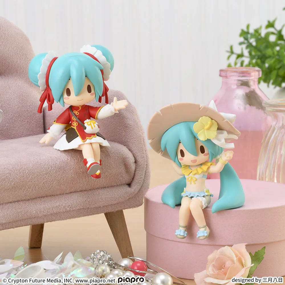 Fuwapuchi Chokonose Mini Figure Hatsune Miku Vol.2 Chinatown Ver./Swimsuit Ver. Buy