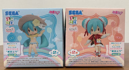 Fuwapuchi Chokonose Mini Figure Hatsune Miku Vol.2 Chinatown Ver./Swimsuit Ver. Buy