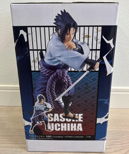 Naruto: Shippuden Grandista Sasuke Uchiha Figure for Sale