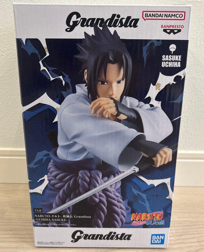 Naruto: Shippuden Grandista Sasuke Uchiha Figure for Sale
