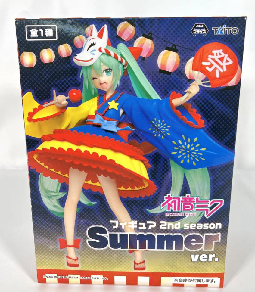 Hatsune Miku 2nd Season Summer Ver. Figure Taito Hatsune Miku for Sale