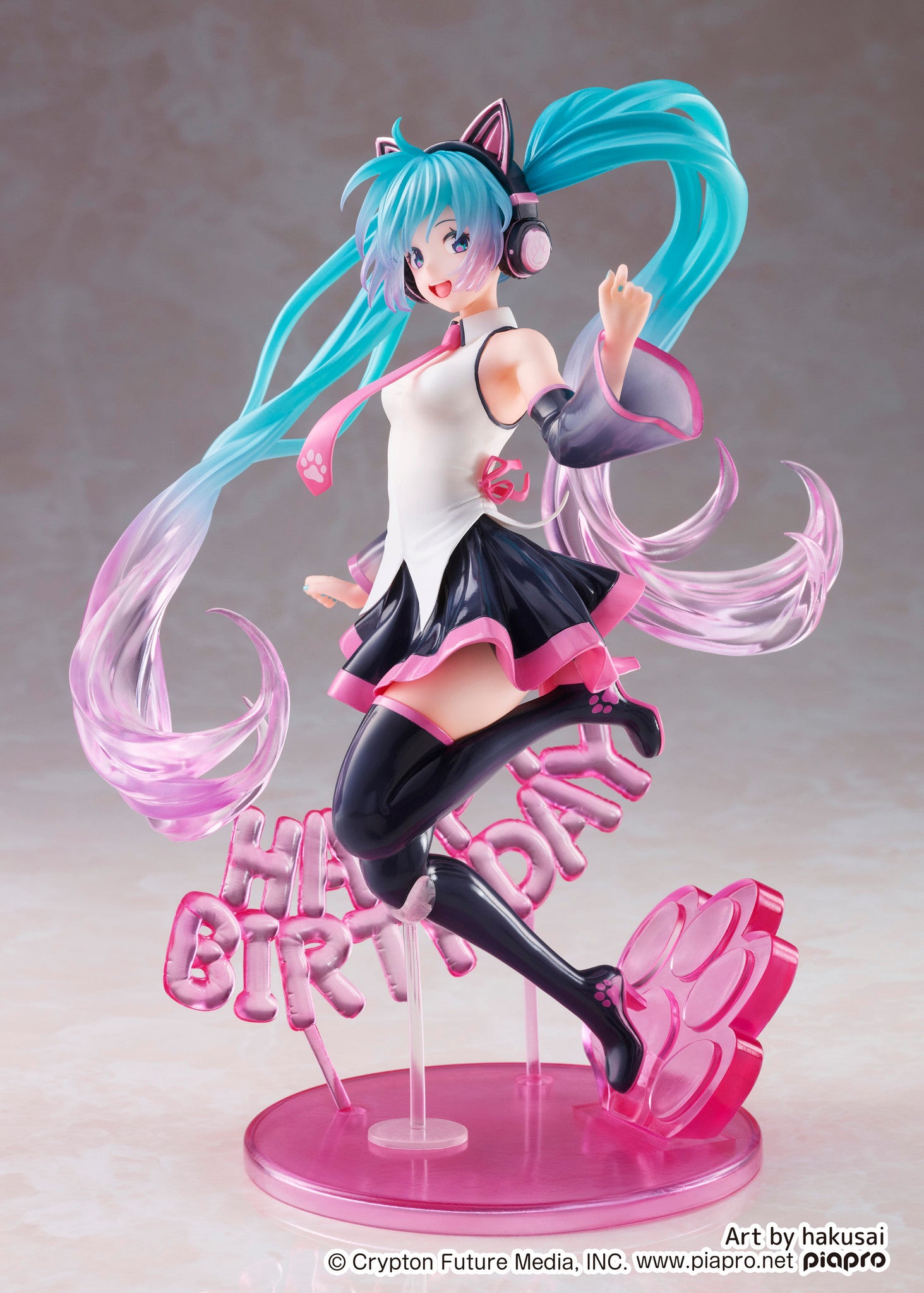 Taito Hatsune Miku Birthday2021 Happy Cat ver. Figure for Sale