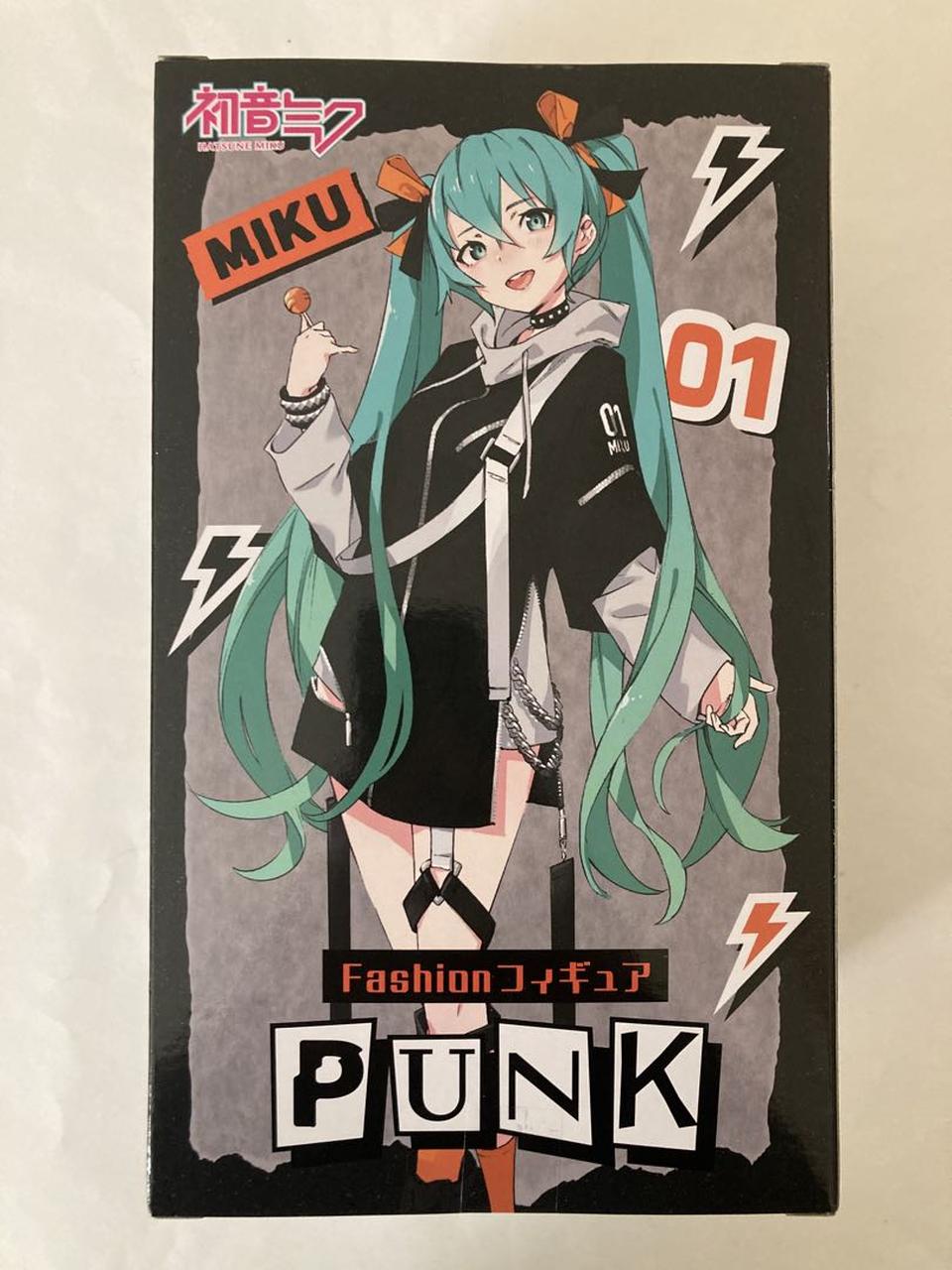 HATSUNE MIKU FASHION figure Punk ver. TAITO originale Giappone HATSUNE MIKU FASHION figure Punk ver. TAITO originale Giappone