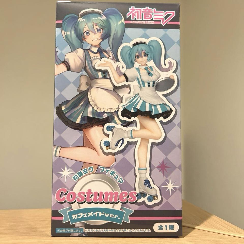 Hatsune Miku Figure Costumes Cafe Maid Ver. Taito for Sale