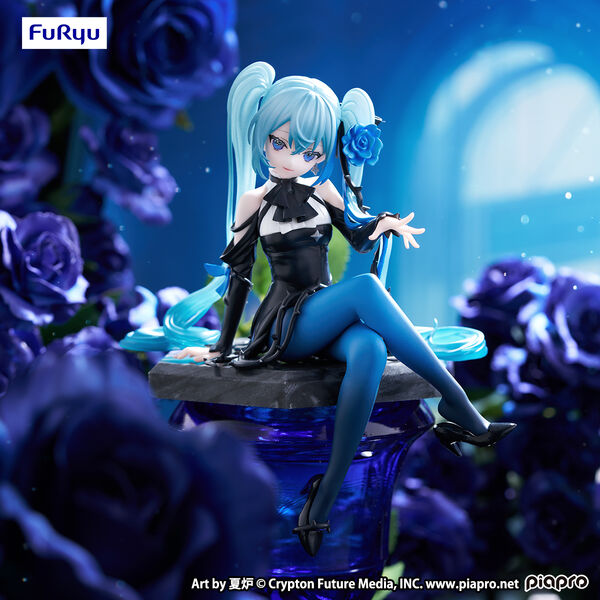 Hatsune Miku Flower Fairy Blue Rose Noodle Stopper Figure Buy