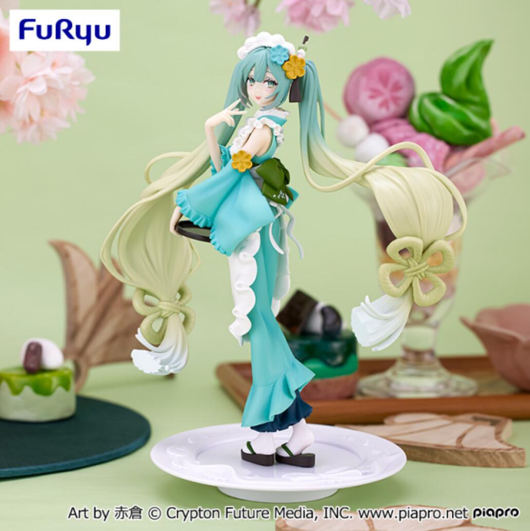 Hatsune Miku Matcha Green Tea Parfait Mint Ver. Exceed Creative Figure SweetSweets Buy