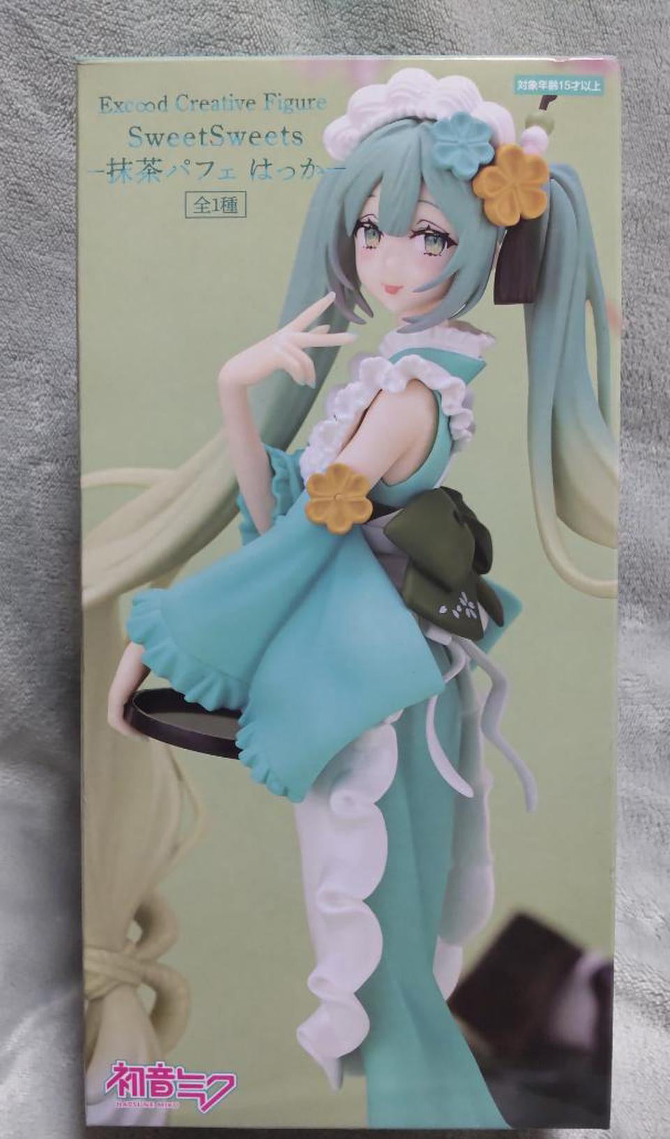 Hatsune Miku Matcha Parfait Mint Exceed Creative Figure SweetSweets ...