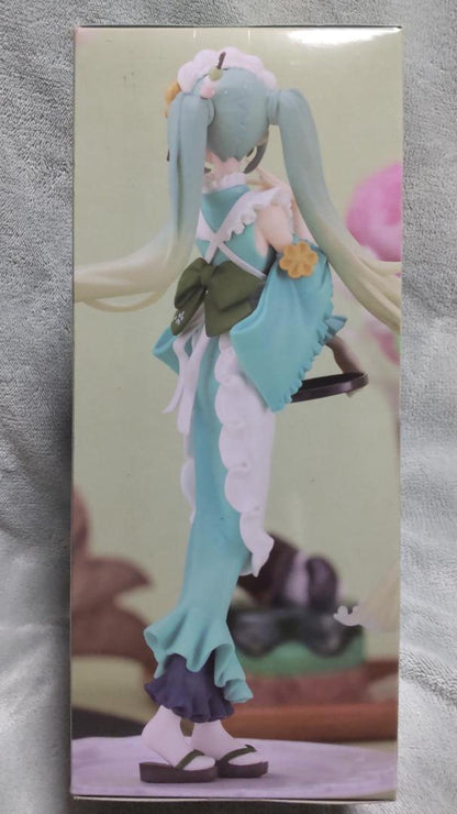 Hatsune Miku Matcha Green Tea Parfait Mint Ver. Exceed Creative Figure SweetSweets for Sale