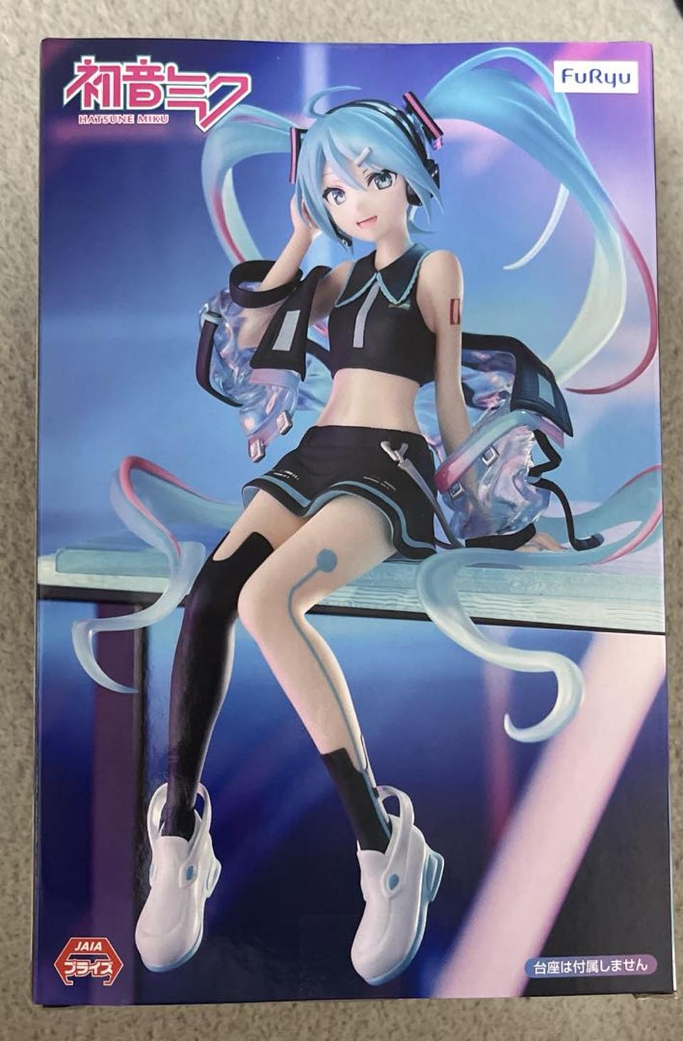 Hatsune Miku Neon Cyber Noodle Stopper Figure for Sale