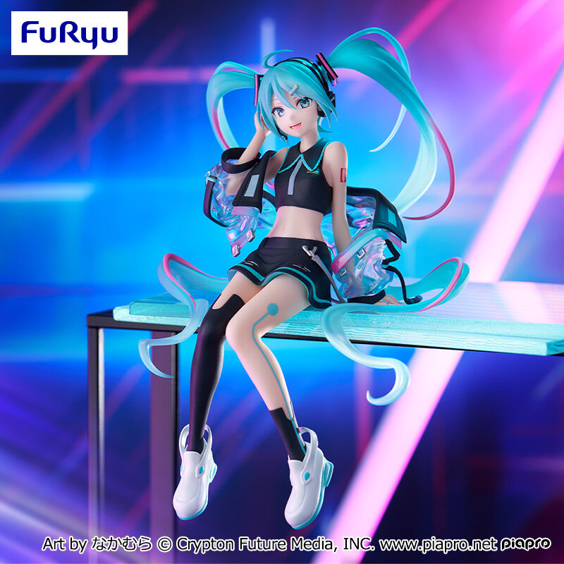 Hatsune Miku Neon Cyber Noodle Stopper Figure for Sale