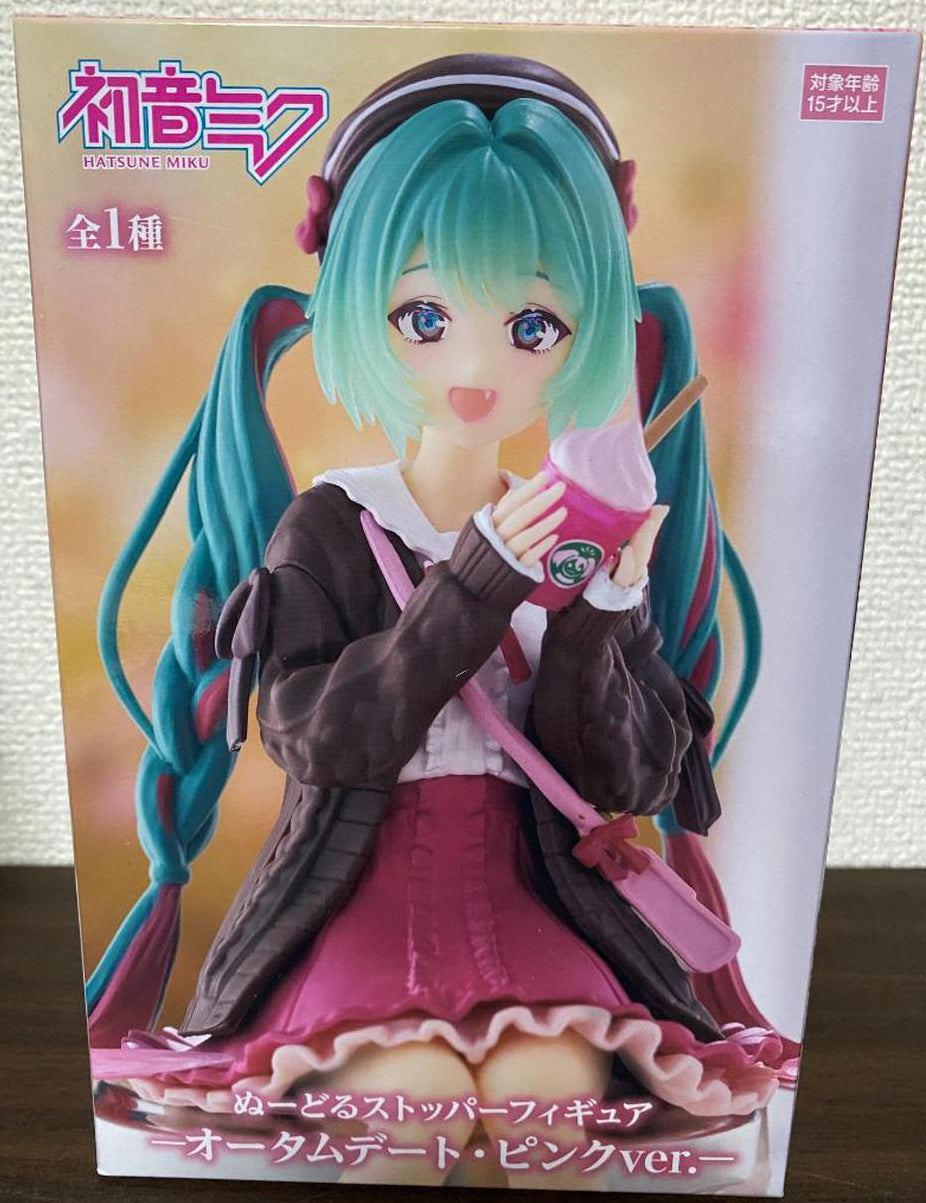 Hatsune Miku Noodle Stopper Figure Autumn Date Pink ver. Buy