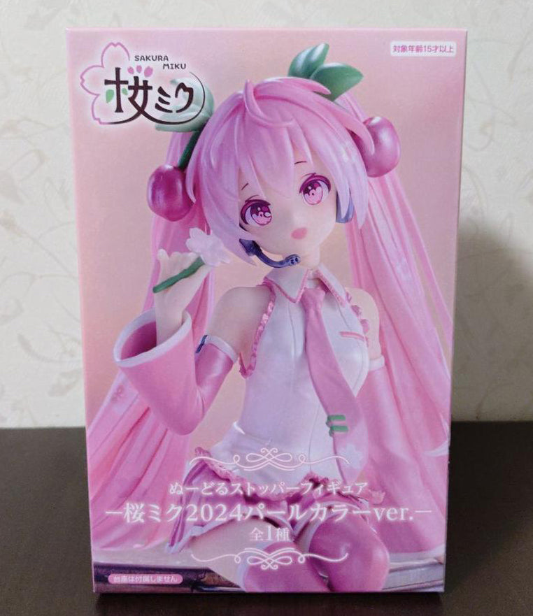 Hatsune Miku Noodle Stopper Figure Sakura Miku 2024 Pearl Color ver. Buy