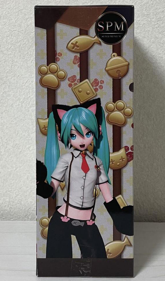 Hatsune Miku Project DIVA Arcade Future Tone Hatsune Miku SPM Figure Nyanko for Sale