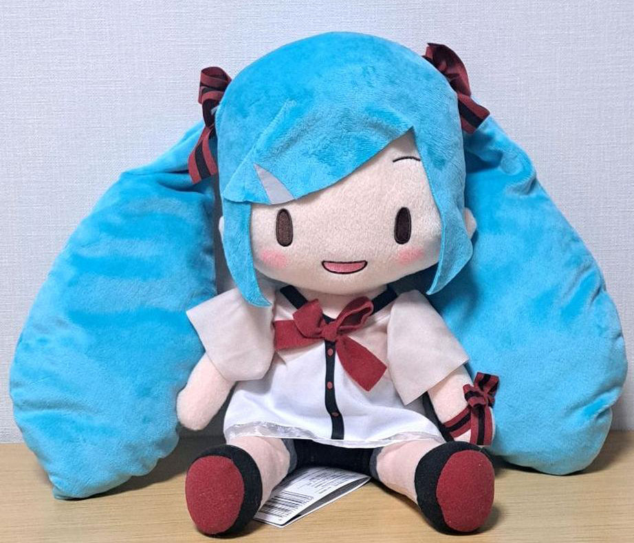 SEGA Hatsune Miku Project DIVA MEGA39's Fuwa Petit L Plush Miku Shiny Buy