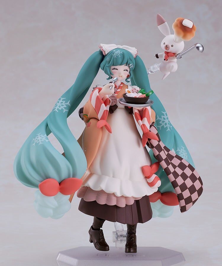 Hatsune Miku figma EX-068 Snow Miku Winter Delicacy Ver. Figure for Sale