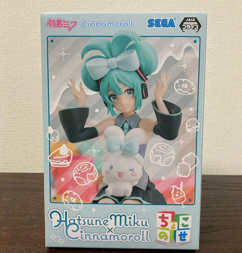 Miku x Cinnamoroll Chokonose Premium Figure SEGA Hatsune Miku