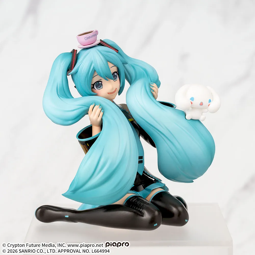 Hatsune Miku x Cinnamoroll Fluffy Ver. Premium Chokonose Figure Buy