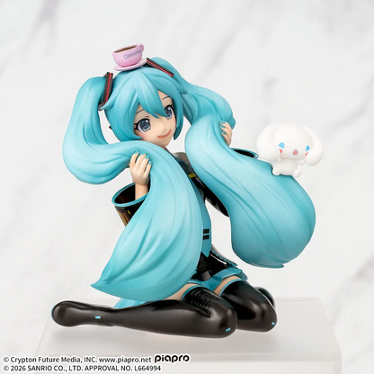 Hatsune Miku x Cinnamoroll Fluffy Ver. Premium Chokonose Figure Buy