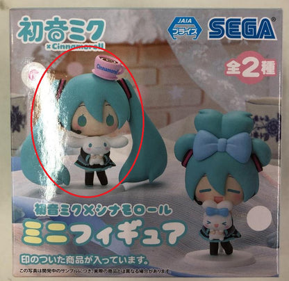 SEGA Hatsune Miku x Cinnamoroll Mini Figure for Sale
