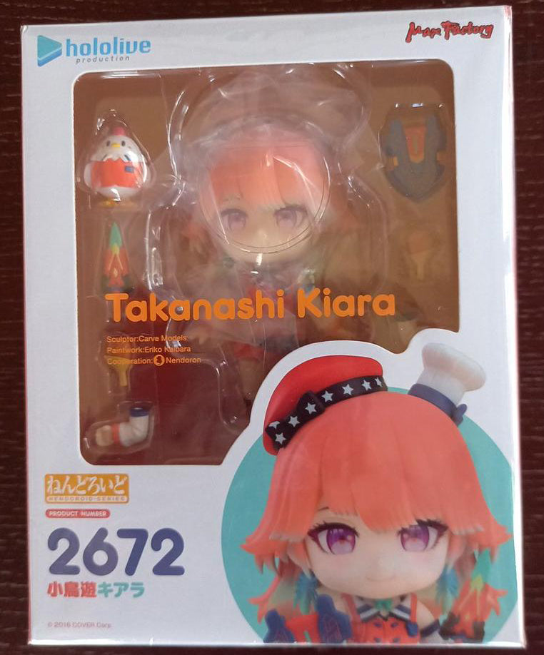 Hololive Nendoroid 2672 Takanashi Kiara for Sale