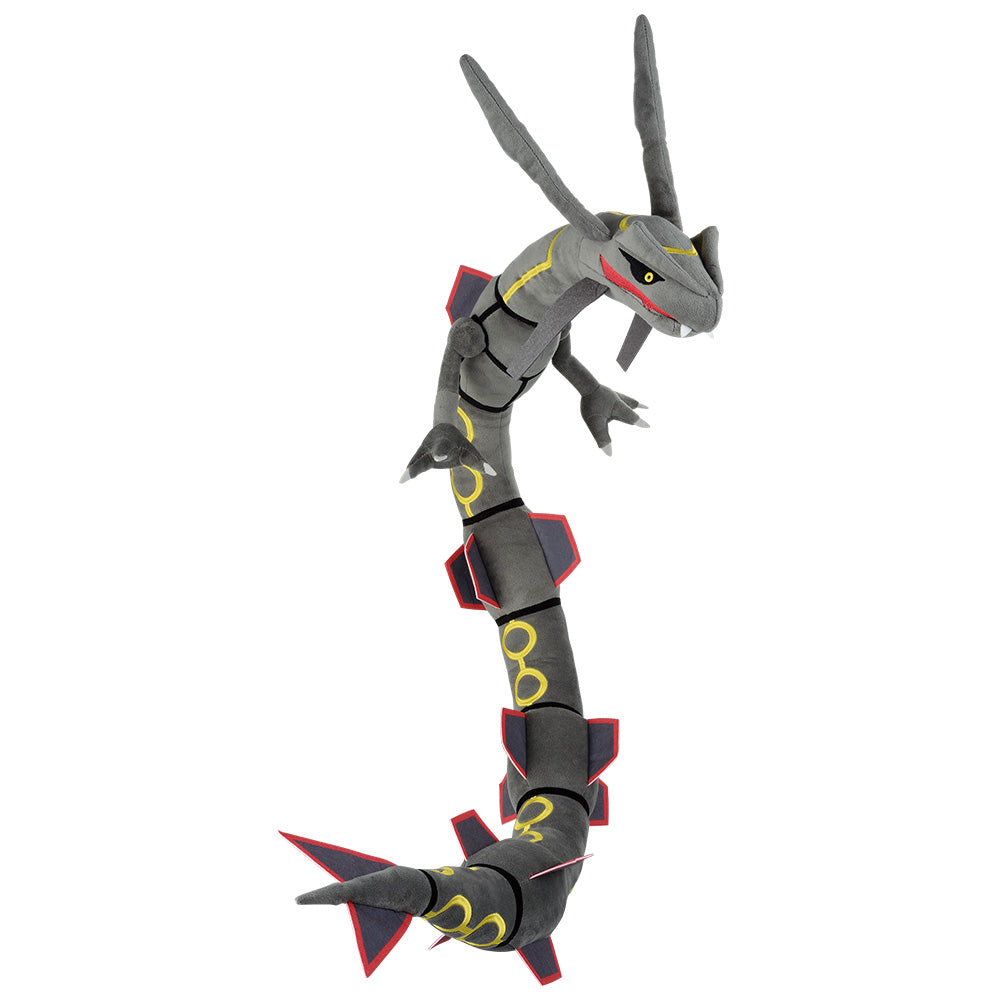 Ichiban Kuji Anime Pokemon Prize A Black Rayquaza Plush for Sale