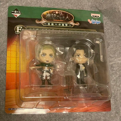 Ichiban Kuji Attack On Titan Erwin/Levi Chibi Kyun Chara Figure Buy