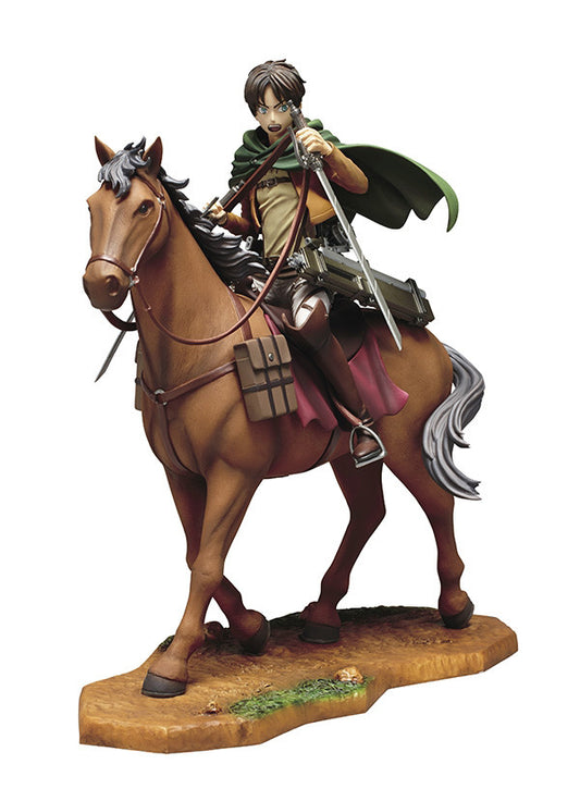 Ichiban Kuji Attack On Titan Prize A Eren Horse Riding Figure for Sale