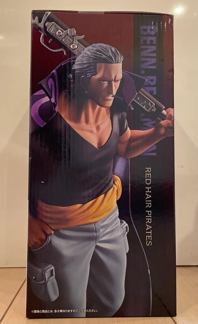 Ichiban Kuji One Piece Red Hair Pirates Benn Beckman Figure Buy